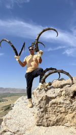 جمجمه و شاخ کل وحشی پازن  pazan-model-120 - Image 5