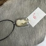 گردنبند جمجمه طبیعی پرنده قمری خانگی Model-6 - Image 2