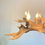لوستر ترکیبی شاخ گوزن زرد گوزن سمبار مدل 6-3 /  loster-model-6-3 - Image 8